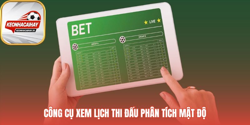 Biến dữ liệu lịch thi đấu thành lợi thế soi kèo sắc bén